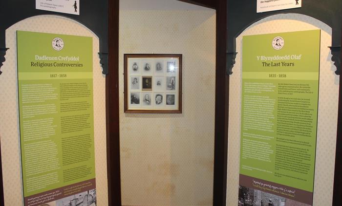 New information panels for 2024. Installed in Sept 2024, as a culmination of a project led by the curator, Colin Laker, to provide updated information